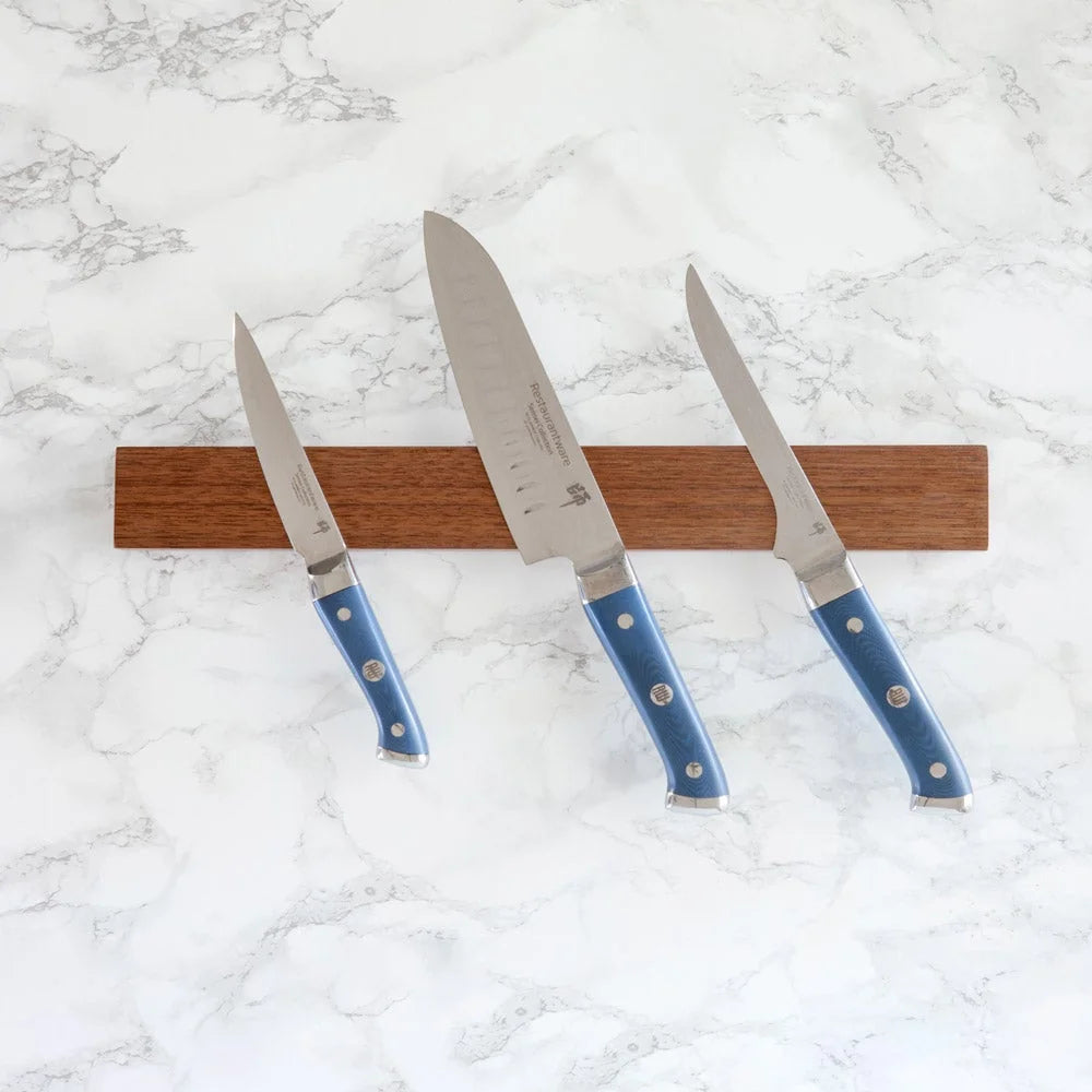 Restaurantware Eco Tek 18In Rectangular Wood Knife Holder, Magnetic, Eco - Restaurant Equipment and Smallwares - Canadian Distribution - Ships Free Within Canada on Orders Above CAD $199