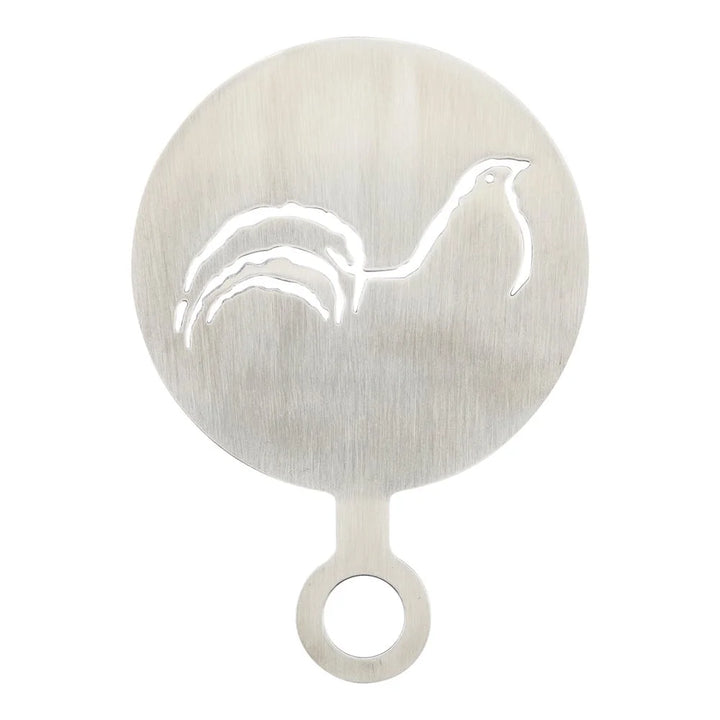 Restaurantware Restpresso Bird Coffee Decorating Stencil, 4.75X3.25In, Stainless Steel - Restaurant Equipment and Smallwares - Canadian Distribution