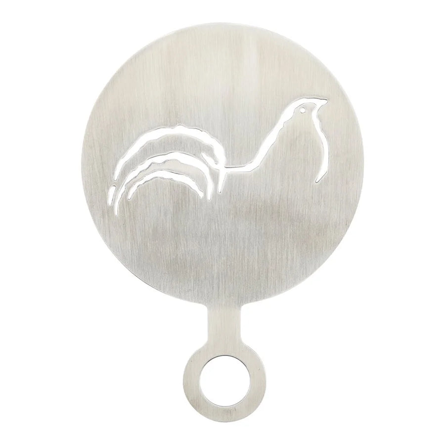 Restaurantware Restpresso Bird Coffee Decorating Stencil, 4.75X3.25In, Stainless Steel - Restaurant Equipment and Smallwares - Canadian Distribution