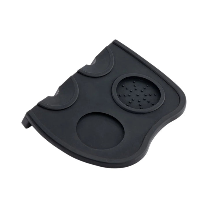 Restaurantware Restpresso Black Silicone Espresso Tamping Mat, 8.25 X 5.75 X 1.5 Inch, Double - Restaurant Equipment and Smallwares - Canadian Distribution