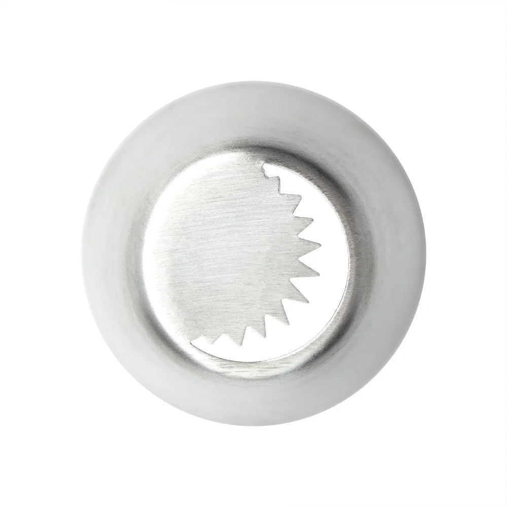Restaurantware Pastry Tek Stainless Steel Russian #46 Piping Tip, 1.5X1.5X1.75In - Restaurant Equipment and Smallwares - Canadian Distribution