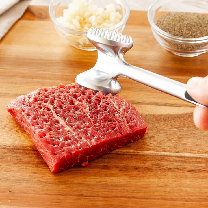 Restaurantware Met Lux Professional Meat Tenderizer, 1.5X1.5In - Restaurant Equipment and Smallwares - Canadian Distribution - Ships Free Within Canada on Orders Above CAD $199