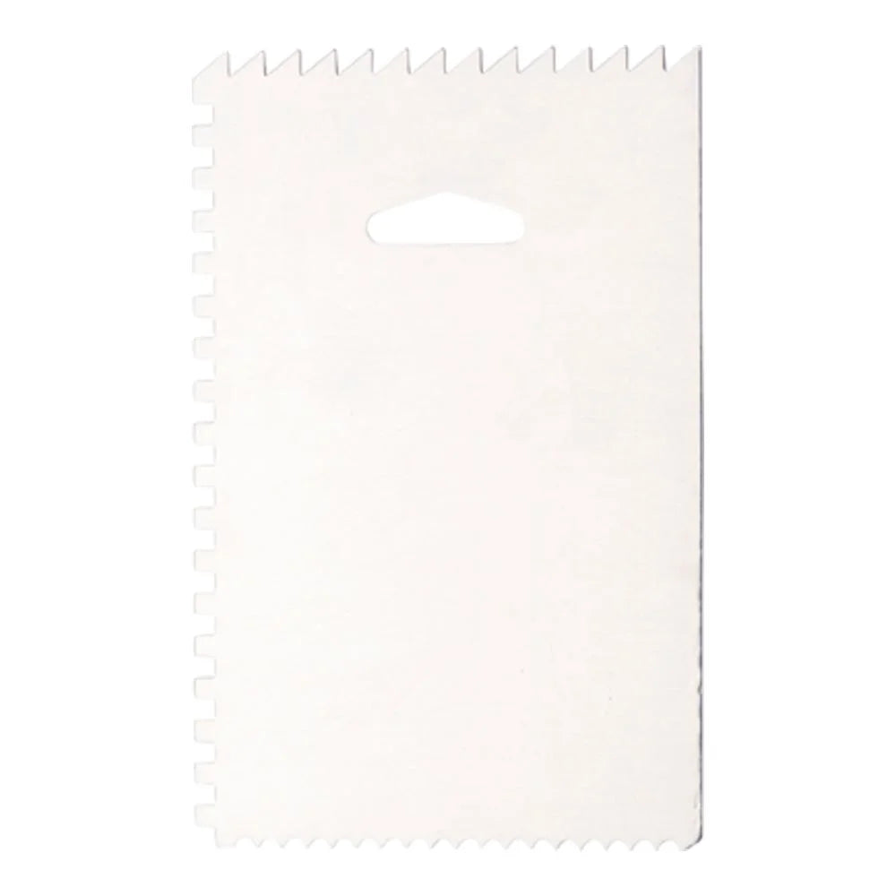 Restaurantware Pastry Tek 4-Pattern Metal Cake Scraper, With Combo Straight Edge, 6 X 3.8In - Restaurant Equipment and Smallwares - Canadian Distribution