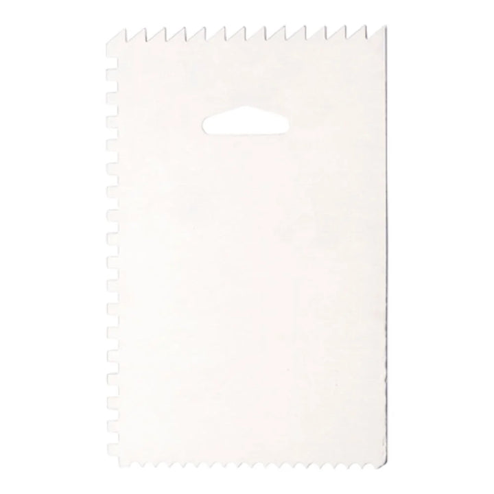 Restaurantware Pastry Tek 4-Pattern Metal Cake Scraper, With Combo Straight Edge, 6 X 3.8In - Restaurant Equipment and Smallwares - Canadian Distribution