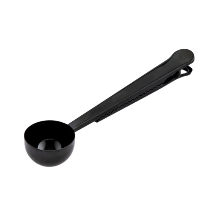 Restaurantware Restpresso 1 Tablespoon Coffee Measuring Scoop, With Bag Clip, Black-Plated Stainless Steel - Restaurant Equipment and Smallwares - Canadian Distribution
