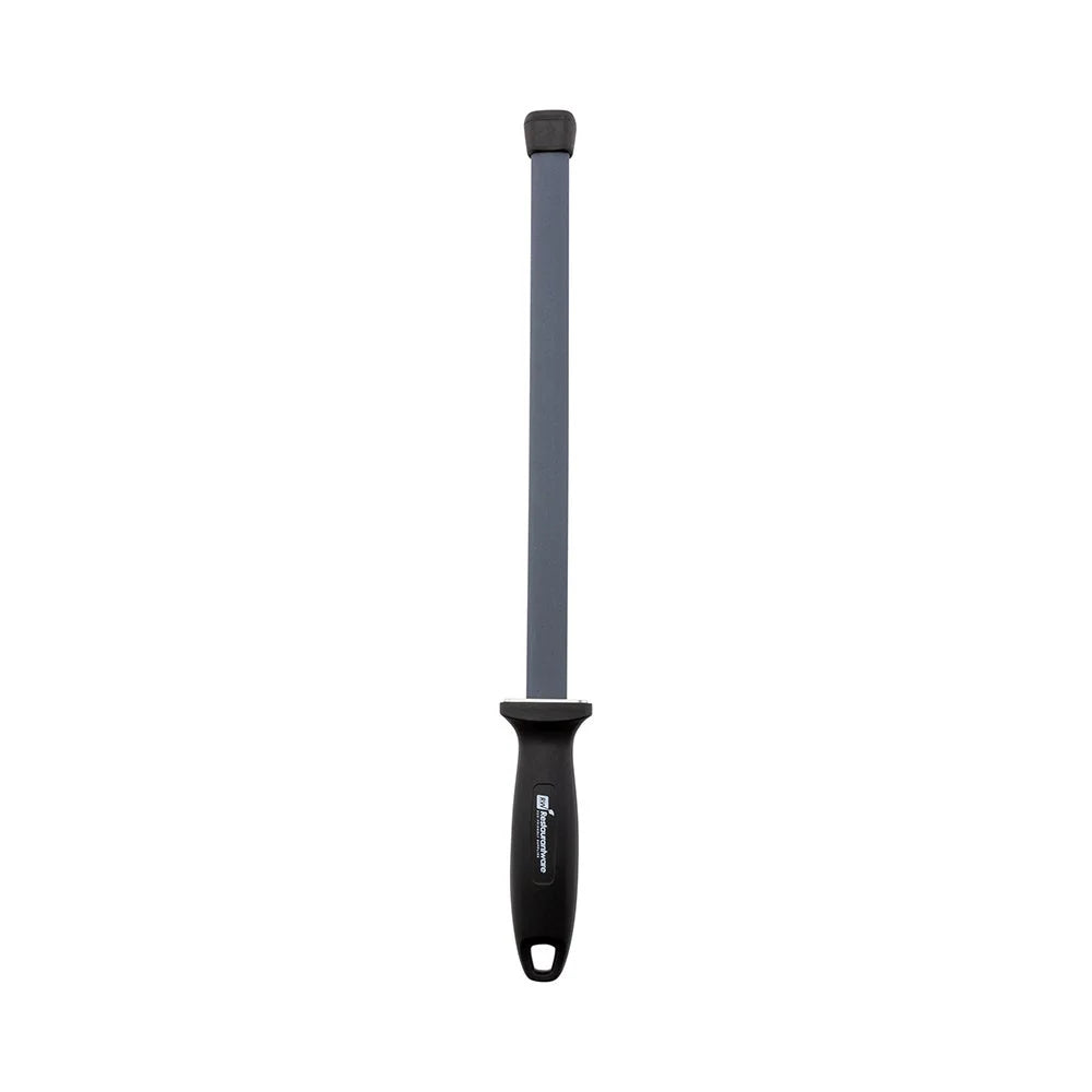 Restaurantware Met Lux 17.5In Ceramic Knife Sharpener, With Black Plastic Handle - Restaurant Equipment and Smallwares - Canadian Distribution