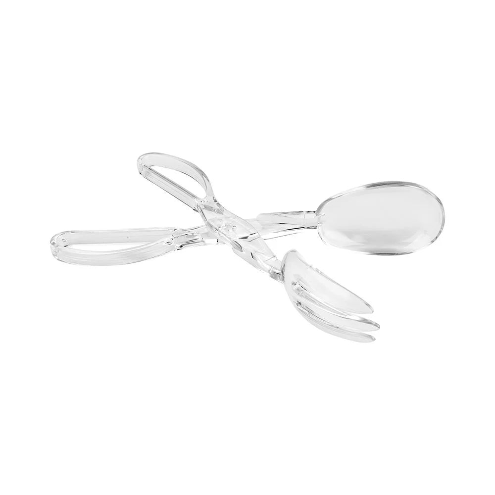 Restaurantware Cater Tek Clear Plastic Salad Tongs, 11.5X2.75X2.75In - Restaurant Equipment and Smallwares - Canadian Distribution