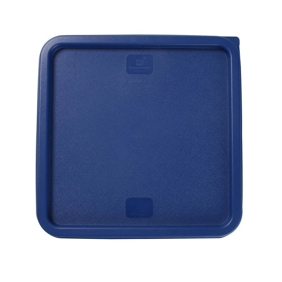 Restaurantware Met Lux Blue Plastic Square Lids, For 12/18/22 Quart Met Lux Food Containers - Restaurant Equipment and Smallwares - Canadian Distribution
