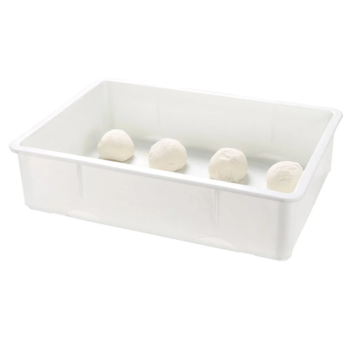 Restaurantware Dough Proofing Boxes, White, Plastic, 26 x 18 x 6 Inch - 10 Units/Case - Restaurant Equipment and Smallwares - Canadian Distribution - Ships Free Within Canada on Orders Above CAD $199