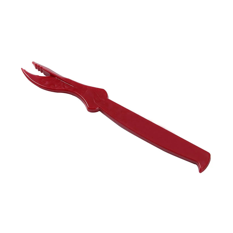 Restaurantware 7.5In Red Plastic Seafood Sheller Forks, 2 Prong - Restaurant Equipment and Smallwares - Canadian Distribution