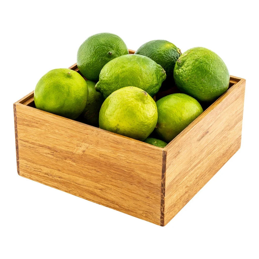 Restaurantware Eco Display Bamboo Deep Condiment Rack Box, 6.5X6.5X3.25In - Restaurant Equipment and Smallwares - Canadian Distribution