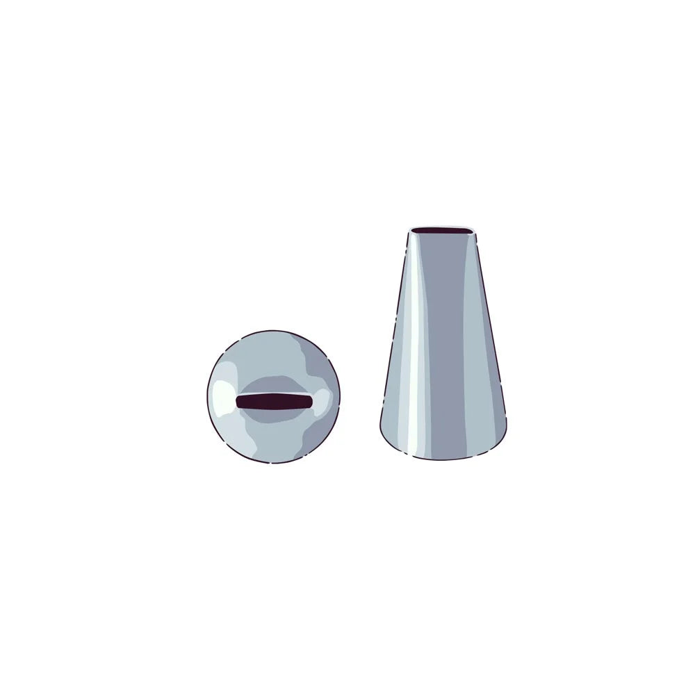 Restaurantware Pastry Tek Stainless Steel Basketweave #45 Piping Tip, 0.75X0.75X1.25In - Restaurant Equipment and Smallwares - Canadian Distribution