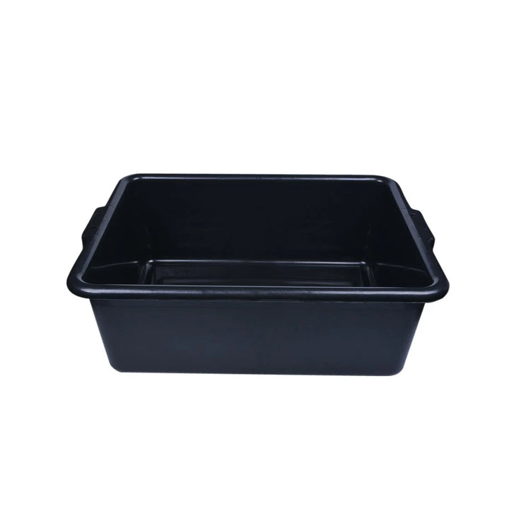 Restaurantware Rw Clean Black Deep Plastic Bus Bin Totebox, 22 X 15.75 X 7 Inch, Easy Grip - Restaurant Equipment and Smallwares - Canadian Distribution