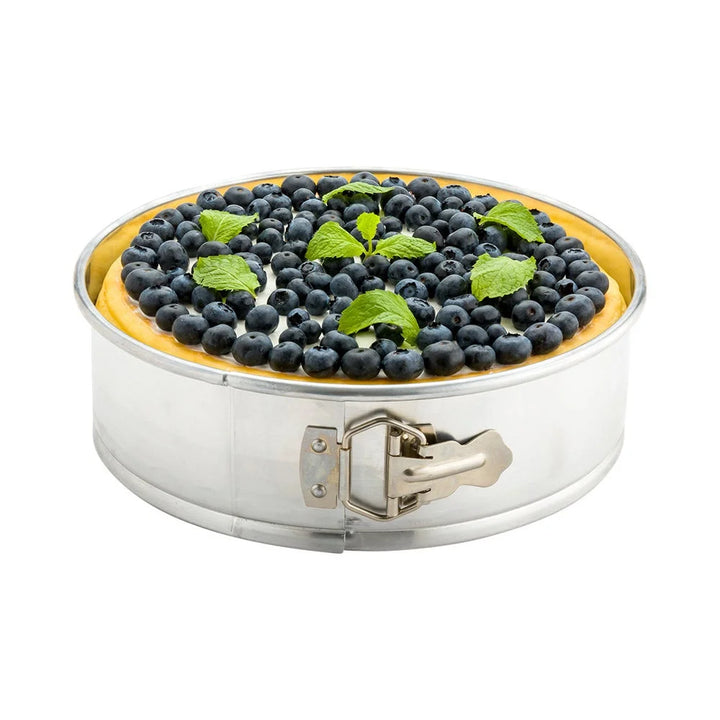 Restaurantware Met Lux Aluminum Springform Cake Pan, 10X10X3In - Restaurant Equipment and Smallwares - Canadian Distribution - Ships Free Within Canada on Orders Above CAD $199