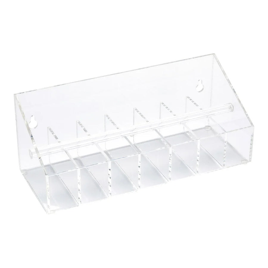 Restaurantware Rw Smart 7-Slot Clear Label Dispenser, 14.5 X 3.5 X 3.5 Inch - Restaurant Equipment and Smallwares - Canadian Distribution