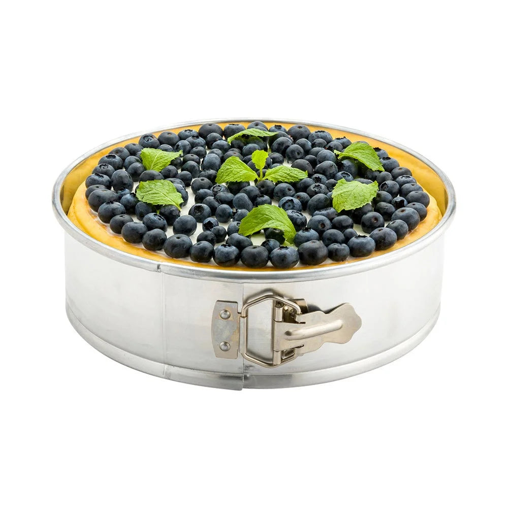 Restaurantware Met Lux Aluminum Springform Cake Pan, 9X9X3In - Restaurant Equipment and Smallwares - Canadian Distribution - Ships Free Within Canada on Orders Above CAD $199