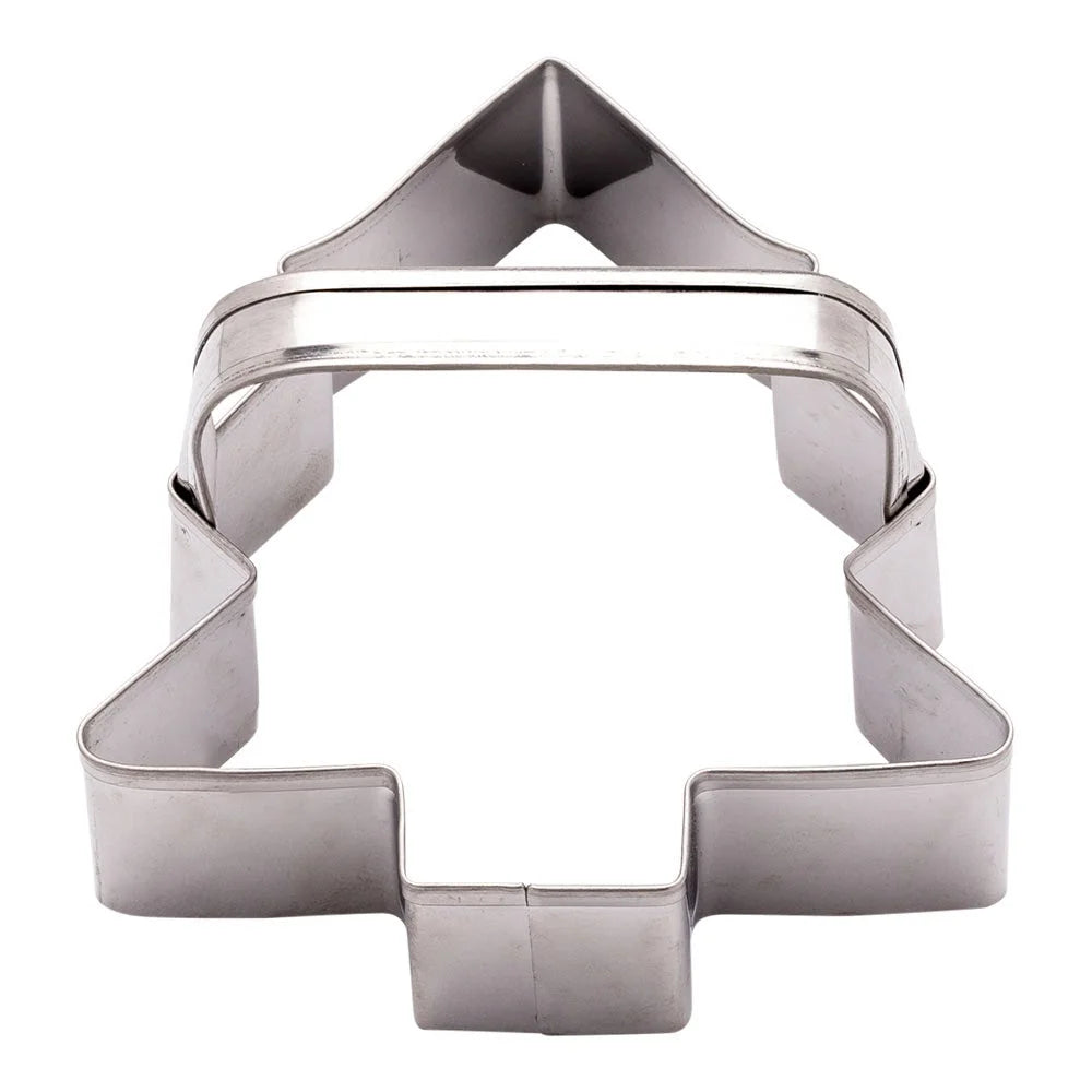 Restaurantware Pastry Tek 3.7In Metal Christmas Tree Cookie Cutter, With Handle - Restaurant Equipment and Smallwares - Canadian Distribution