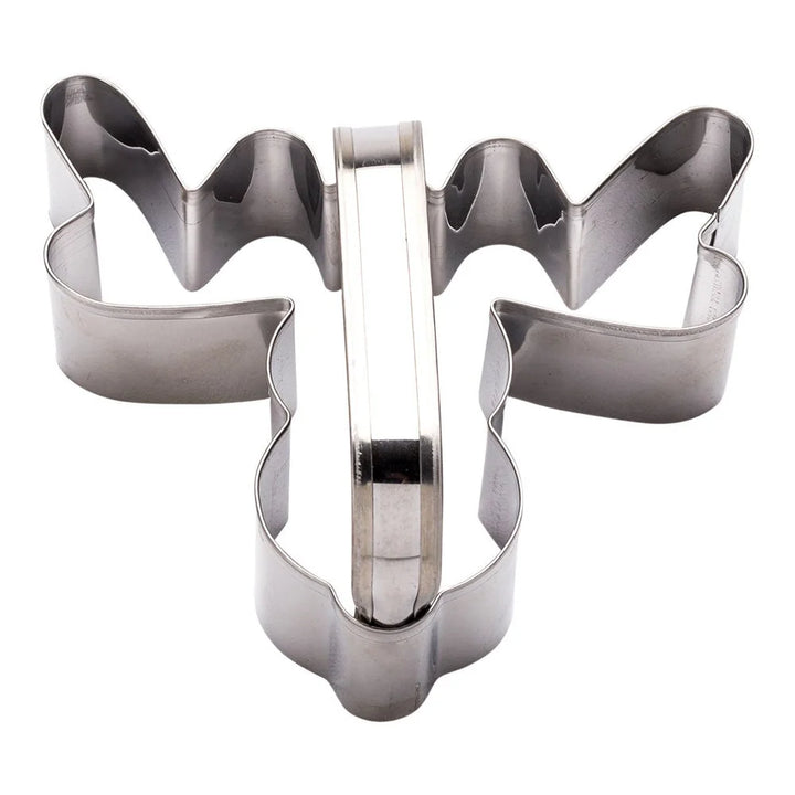 Restaurantware Pastry Tek 4In Metal Reindeer Cookie Cutter, With Handle - Restaurant Equipment and Smallwares - Canadian Distribution