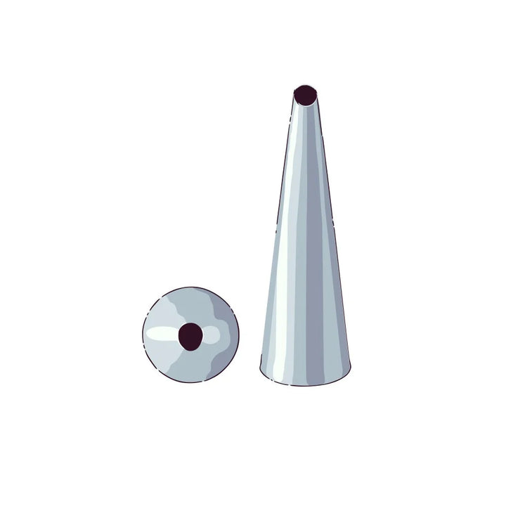 Restaurantware Pastry Tek Stainless Steel Round #230 Piping Tip, 0.75X0.75X2.75In - Restaurant Equipment and Smallwares - Canadian Distribution