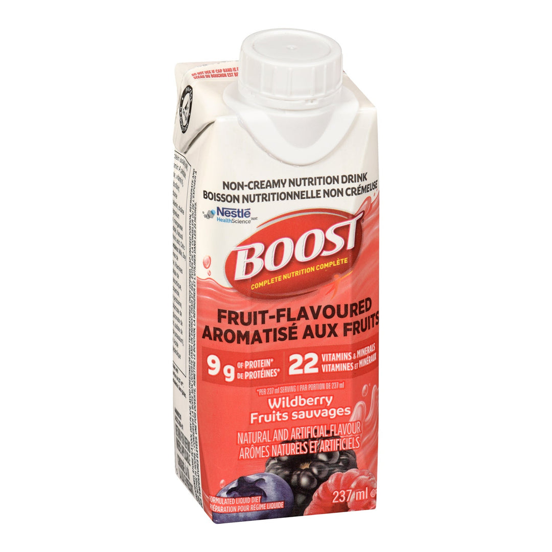 Boost Boost Wildberry Fruit Beverage Supplement - Canadian Distribution - Ships Free Within Canada on Orders Above CAD $199