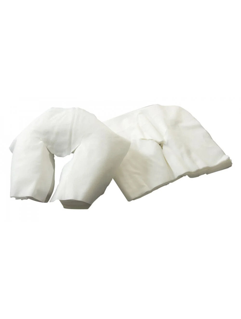 Merit Collection Flannel Flat White/Natural Face Rest Cover, 100 Percent Cotton - Restaurant Equipment and Smallwares - Canadian Distribution