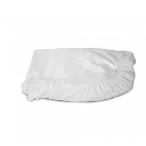 Adonis T-180 Percale Twin Fitted White Massage Sheets, 39x80x12 Inch - Restaurant Equipment and Smallwares - Canadian Distribution