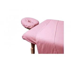 Thomaston Mills T-180 Cotton-Poly Fitted Rose Massage Sheets, 36x80x9 Inch - Restaurant Equipment and Smallwares - Canadian Distribution