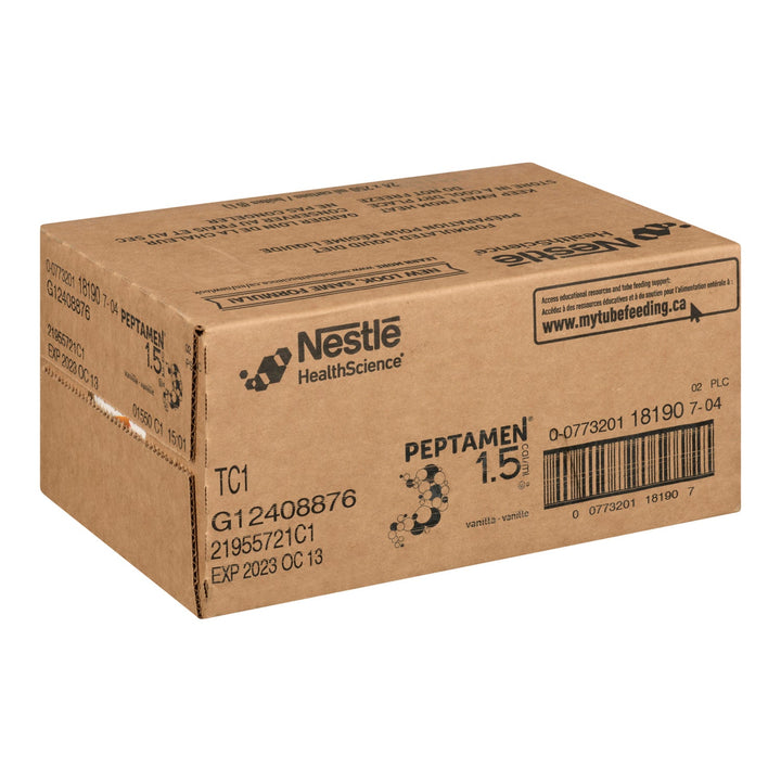 Peptamen Peptamen 1.5 Tube Feed, Vanilla - Canadian Distribution - Ships Free Within Canada on Orders Above CAD $199