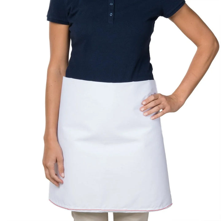 Gold + Cross 4-Way White Waist Aprons, Standard - Restaurant Equipment and Smallwares - Canadian Distribution