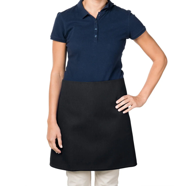 Gold + Cross 4-Way Black Waist Aprons, Standard - Restaurant Equipment and Smallwares - Canadian Distribution