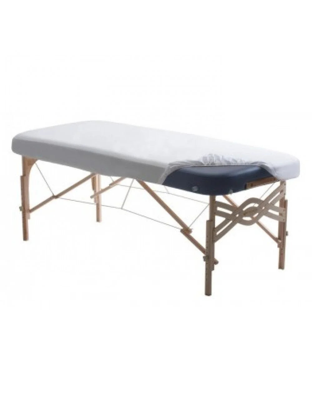 Merit Collection T200 White Fitted Massage Sheets, Cotton/Polyester Blend, 39 X 80 X 9In - Restaurant Equipment and Smallwares - Canadian Distribution