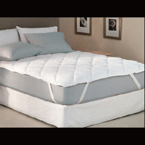 Gold + Cross Standard Twin Mattress Pads, 39 X 80In, With Anchor Band - Restaurant Equipment and Smallwares - Canadian Distribution