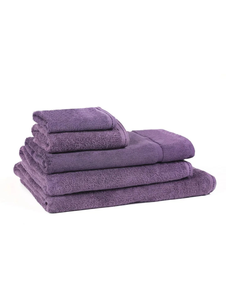 Organic Zen Eggplant Bath Sheets, 35 X 70 Inch, 100 Percent Certified Organic Cotton - Restaurant Equipment and Smallwares - Canadian Distribution