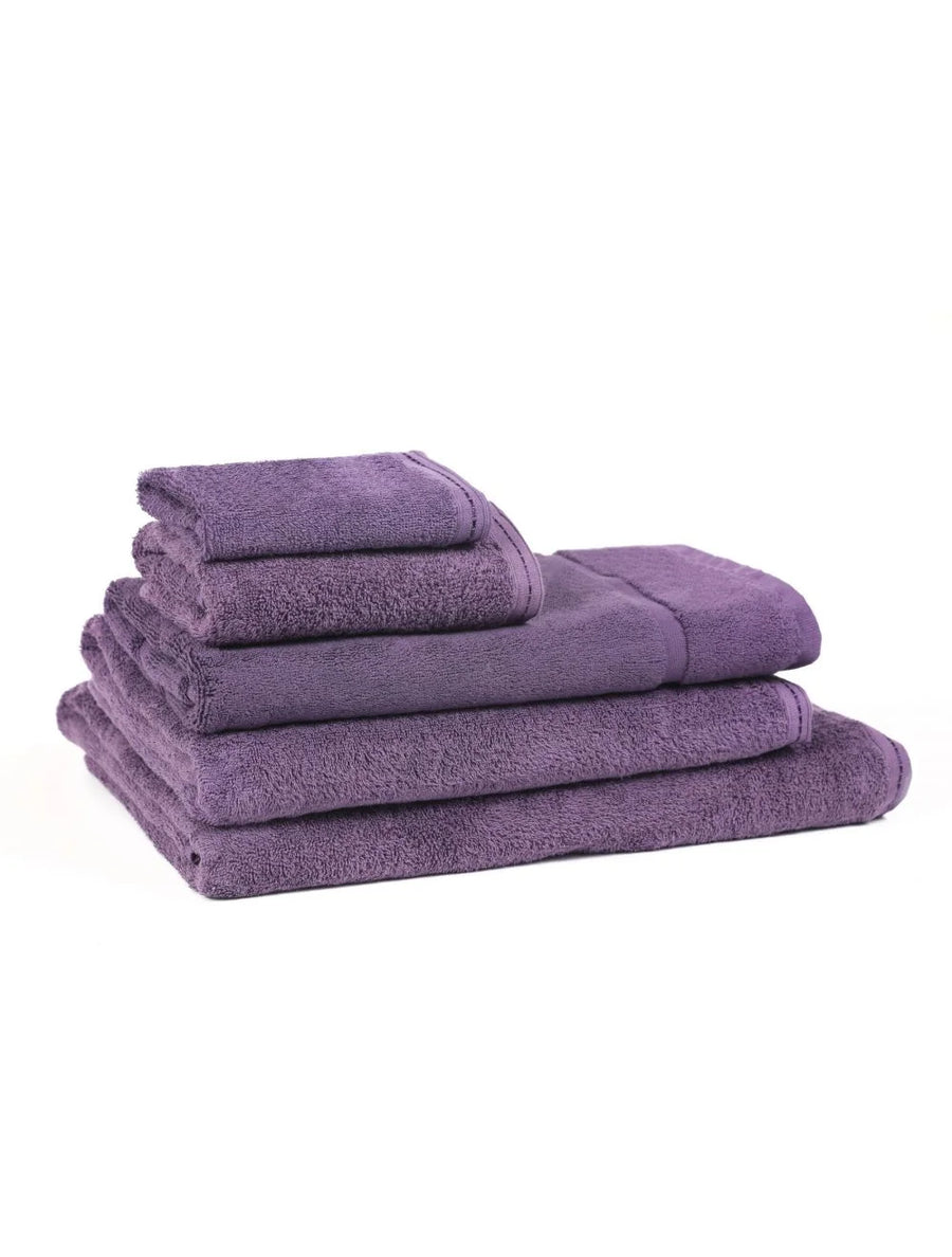 Organic Zen Eggplant Bath Sheets, 35 X 70 Inch, 100 Percent Certified Organic Cotton - Restaurant Equipment and Smallwares - Canadian Distribution