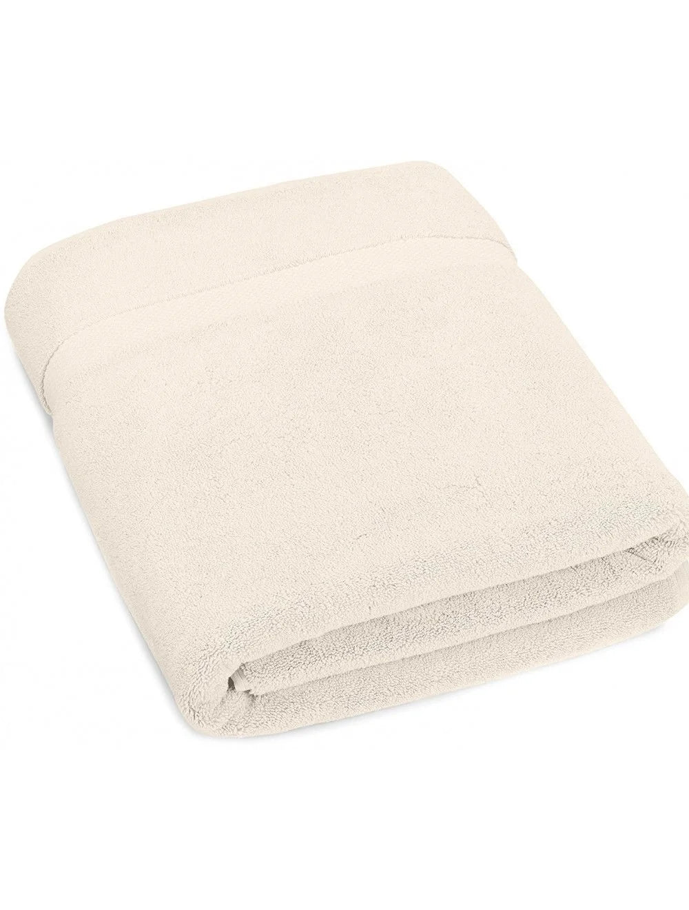 Merit Breeze Dobby Border Ivory Bath Sheets, 35 X 70 Inch - Restaurant Equipment and Smallwares - Canadian Distribution
