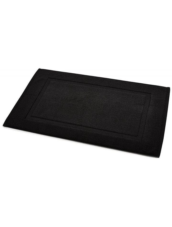 Adonis 20 X 30 Inch Standard Full Terry Black Mats - Restaurant Equipment and Smallwares - Canadian Distribution