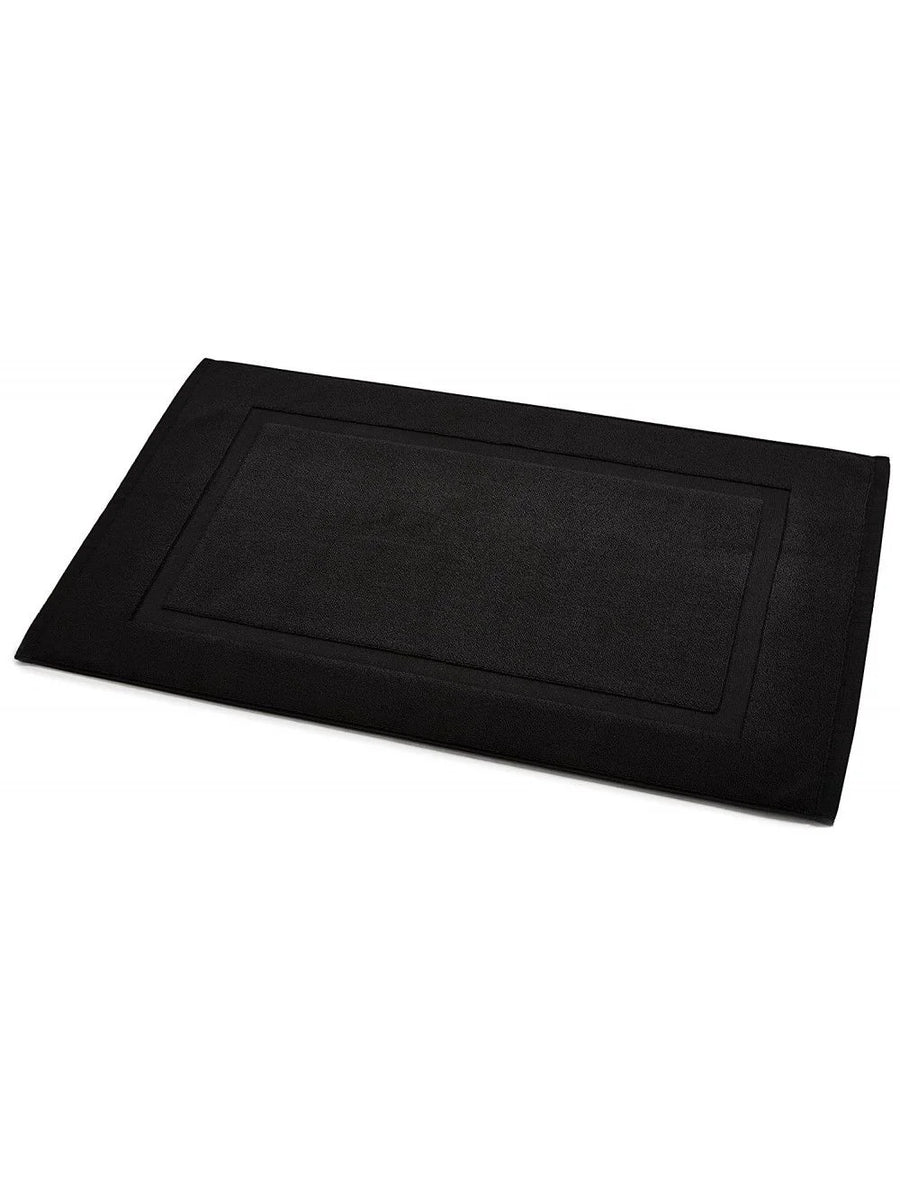Adonis 20 X 30 Inch Standard Full Terry Black Mats - Restaurant Equipment and Smallwares - Canadian Distribution