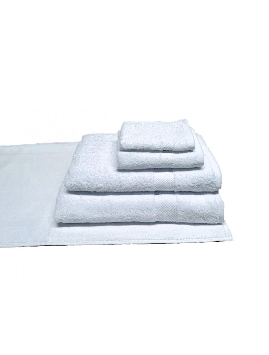 Breeze Premium Dobby Border White Bath Sheets, 30 X 60 Inch - Restaurant Equipment and Smallwares - Canadian Distribution