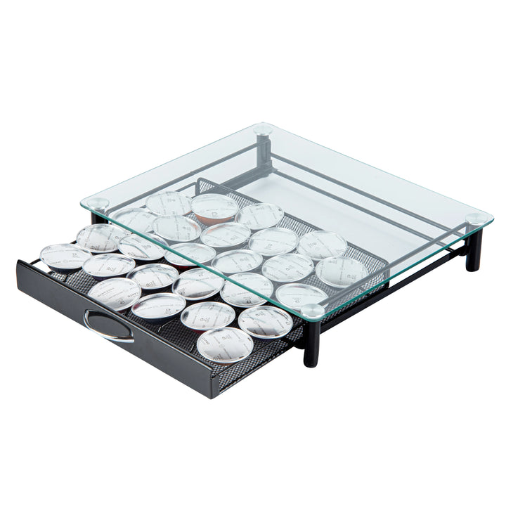 Restaurantware Coffee Capsule/Pod Storage Drawer, 36 Count Capacity, for Caffitaly or Lavazza - Restaurant Equipment and Smallwares - Canadian Distribution - Ships Free Within Canada on Orders Above CAD $199