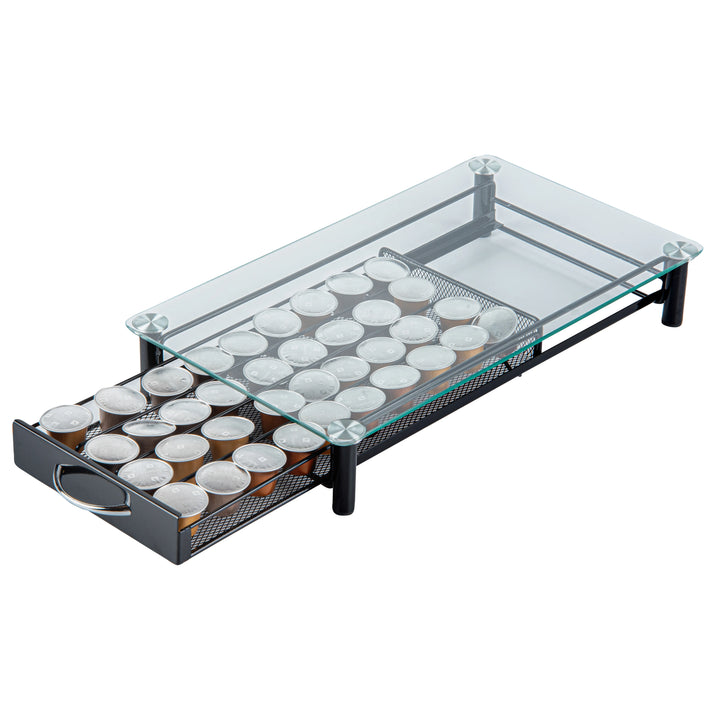 Restaurantware Coffee Capsule/Pod Storage Drawer, 40 Count Capacity, for Nespresso - Restaurant Equipment and Smallwares - Canadian Distribution - Ships Free Within Canada on Orders Above CAD $199