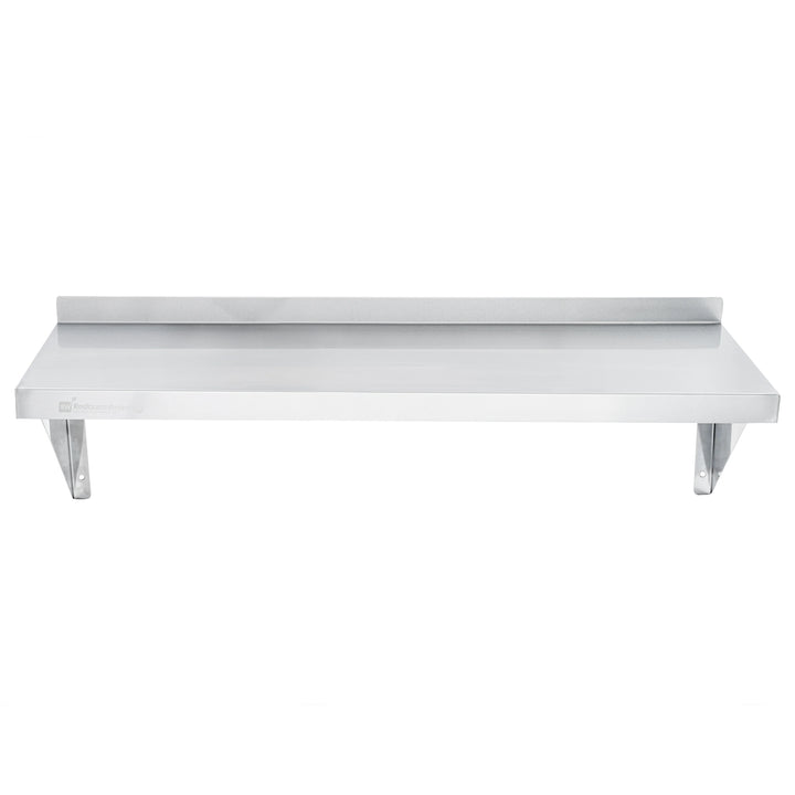 Restaurantware 18 Gauge Kitchen Tek Heavy Duty Stainless Steel Wall Mount Shelves, 12X36In - Restaurant Equipment and Smallwares - Canadian Distribution
