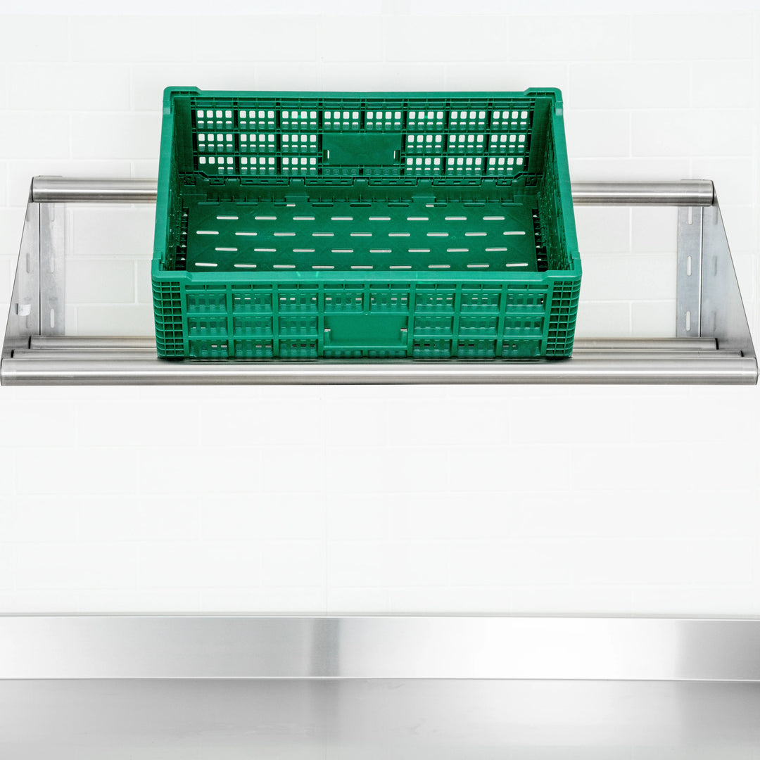 Restaurantware 42In Wall Mounted Tubular Rack - Restaurant Equipment and Smallwares - Canadian Distribution - Ships Free Within Canada on Orders Above CAD $199