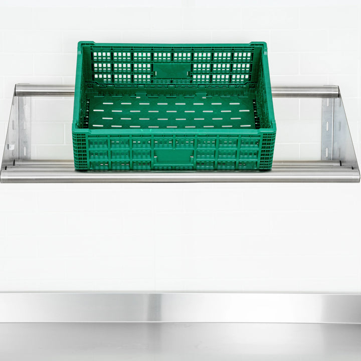Restaurantware 42In Wall Mounted Tubular Rack - Restaurant Equipment and Smallwares - Canadian Distribution - Ships Free Within Canada on Orders Above CAD $199
