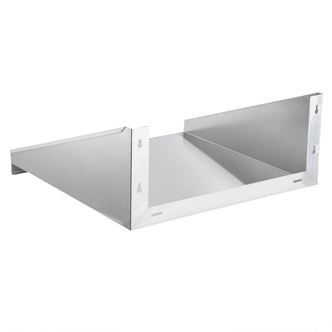 Restaurantware 24 x 24In Microwave Shelf, Heavy Duty Stainless Steel, - Restaurant Equipment and Smallwares - Canadian Distribution - Ships Free Within Canada on Orders Above CAD $199