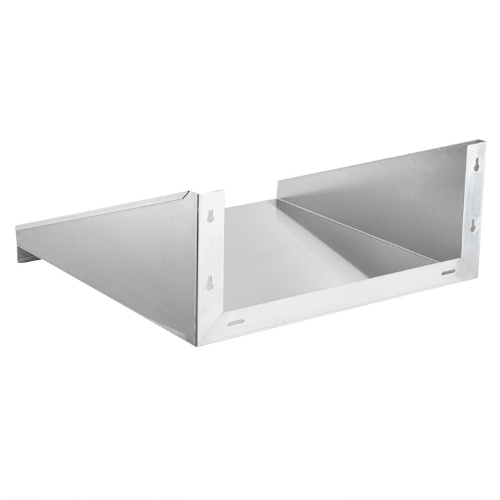 Restaurantware 24 x 24In Microwave Shelf, Heavy Duty Stainless Steel, - Restaurant Equipment and Smallwares - Canadian Distribution - Ships Free Within Canada on Orders Above CAD $199