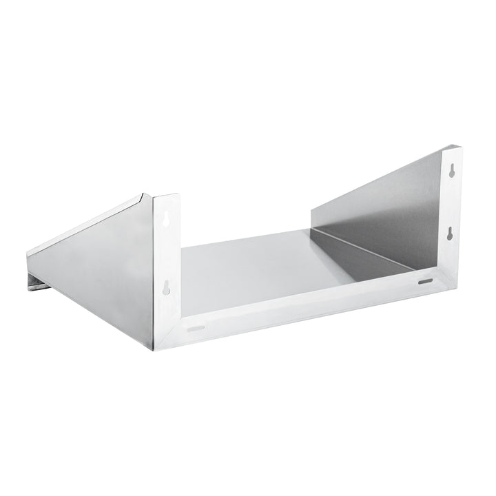 Restaurantware 18 Gauge Kitchen Tek Heavy Duty Stainless Steel Microwave Shelves, 18X24In - Restaurant Equipment and Smallwares - Canadian Distribution - Ships Free Within Canada on Orders Above CAD $199
