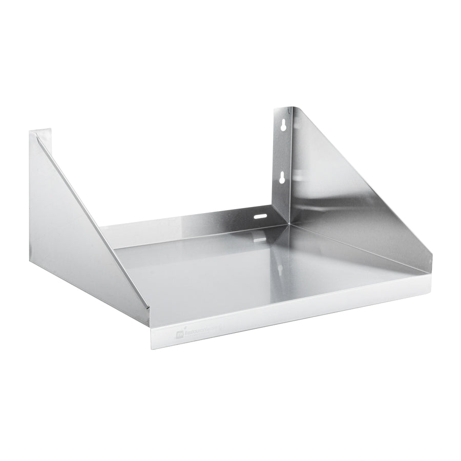 Restaurantware 18 Gauge Kitchen Tek Heavy Duty Stainless Steel Microwave Shelves, 18X24In - Restaurant Equipment and Smallwares - Canadian Distribution