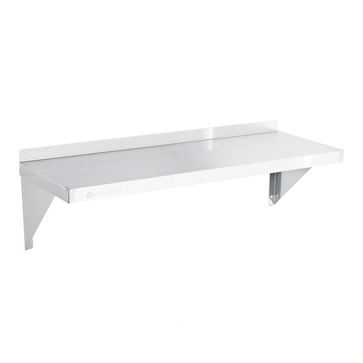 Restaurantware 16 Gauge Kitchen Tek Stainless Steel Wall Mount Shelves, 12X36In - Restaurant Equipment and Smallwares - Canadian Distribution - Ships Free Within Canada on Orders Above CAD $199