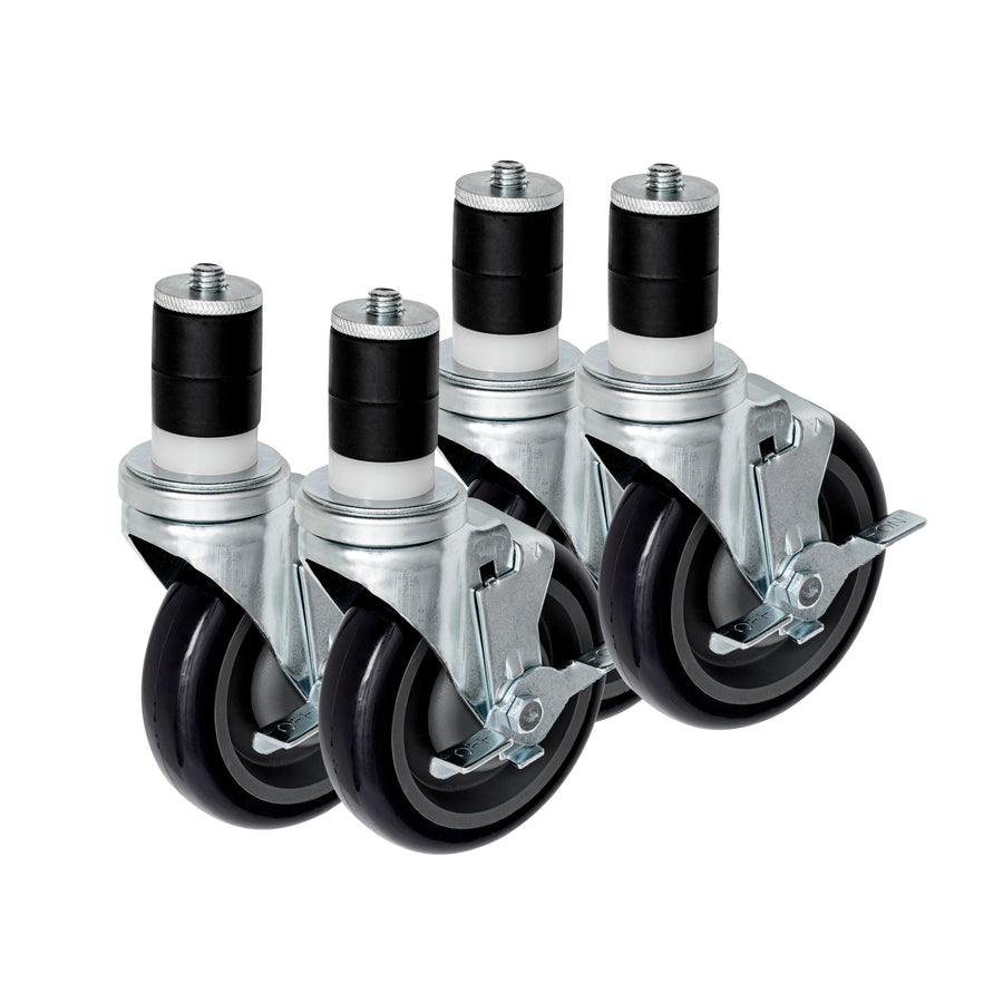 Restaurantware Kitchen Tek 5In Heavy Duty Swivel Casters, For Work Table & Equipment Stand - Restaurant Equipment and Smallwares - Canadian Distribution