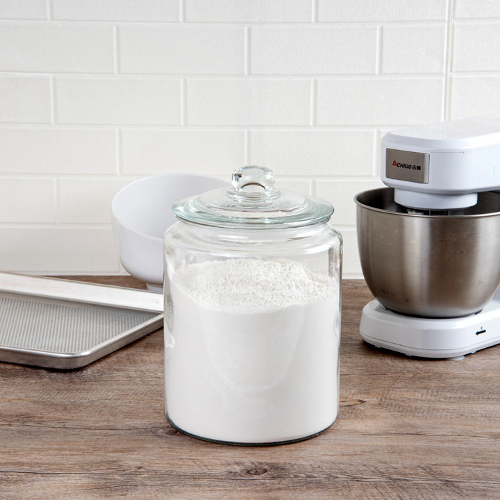 Restaurantware 1.5Gal Glass Vetri Storage Jar, With Glass Lid - Restaurant Equipment and Smallwares - Canadian Distribution - Ships Free Within Canada on Orders Above CAD $199